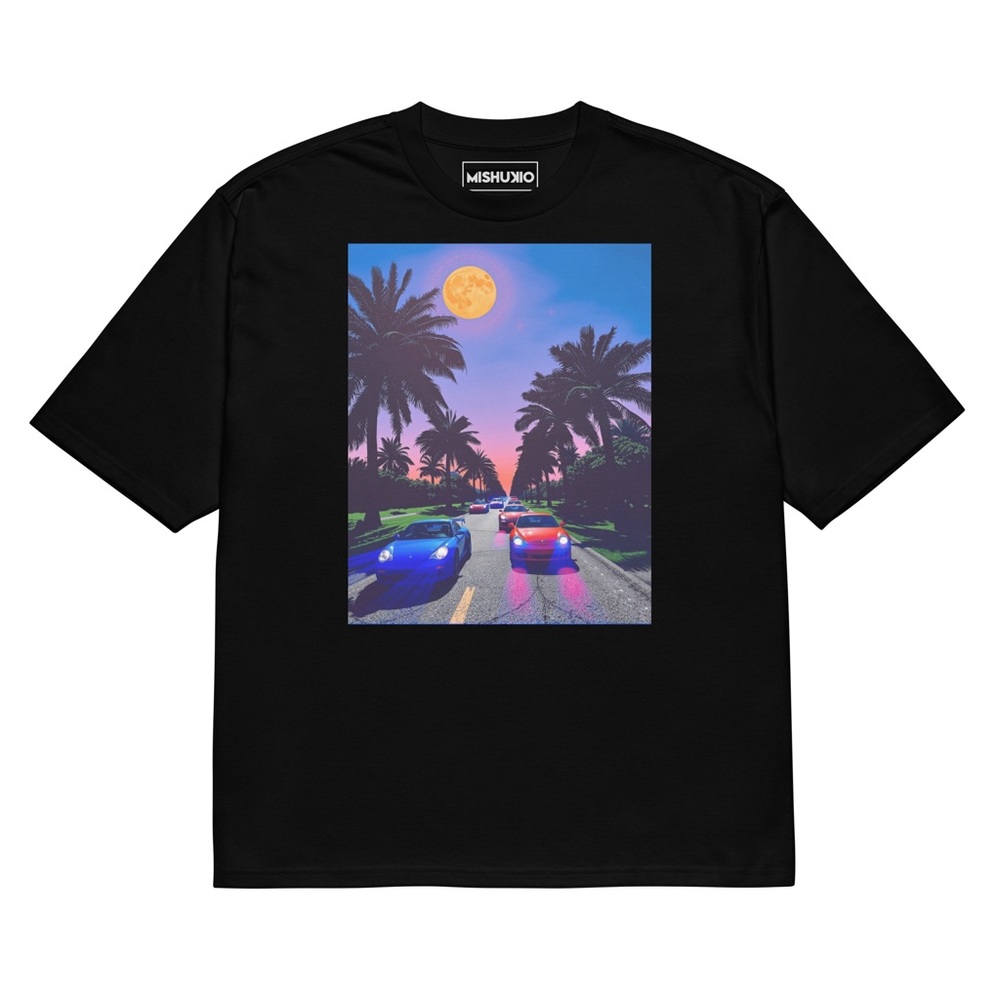 Black Graphic T-Shirt for Men